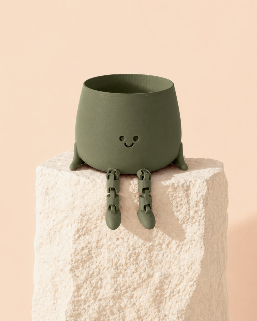 Mini Happy Pot Verde Musgo p
