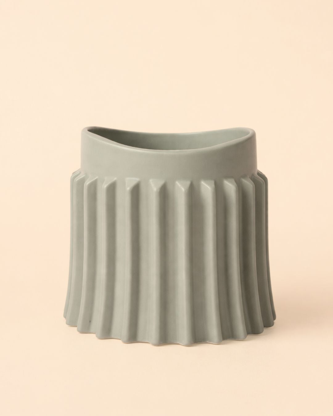 Raw - Maceta Cerámica Gris M 12 cm