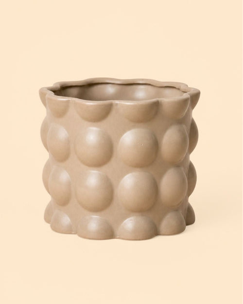 Bob – Maceta Cerámica Moca M 12 cm - Pur Plant