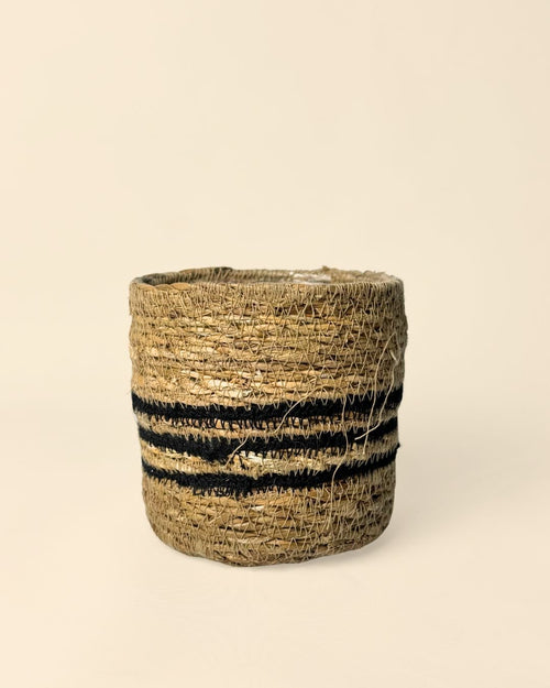 Cubremacetas Yute Negro M – 12 cm - Pur Plant