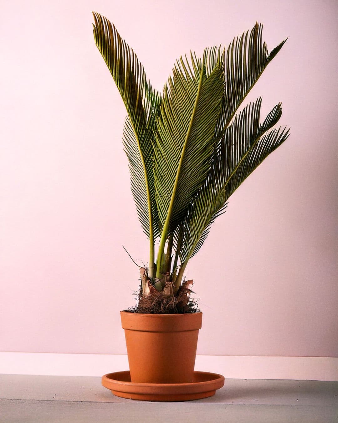 cyca revoluta en maceta