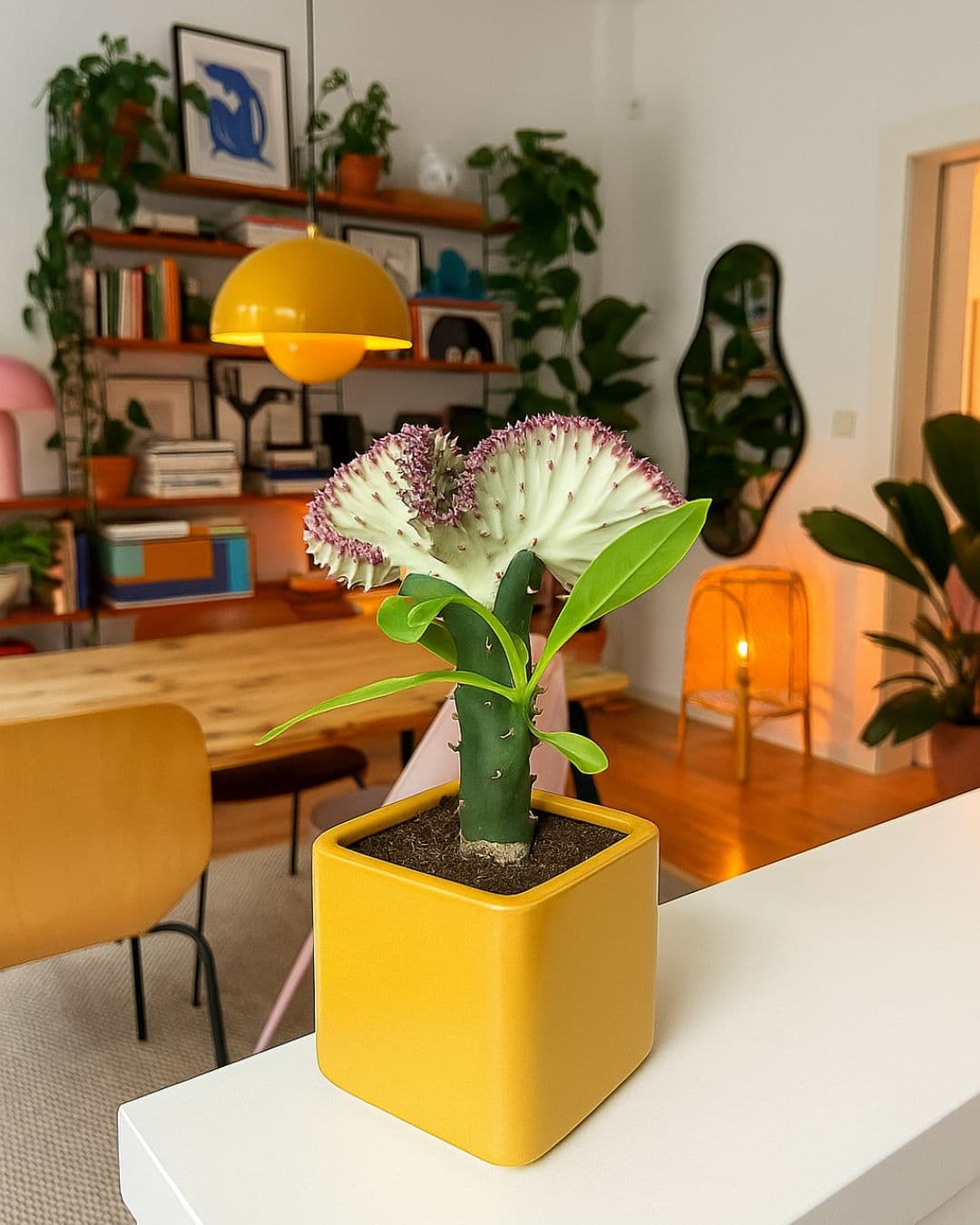 euphorbia lactea maceta