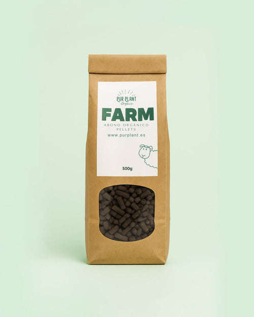 FARM – Abono Estiércol Oveja y Gallina 500g - Pur Plant