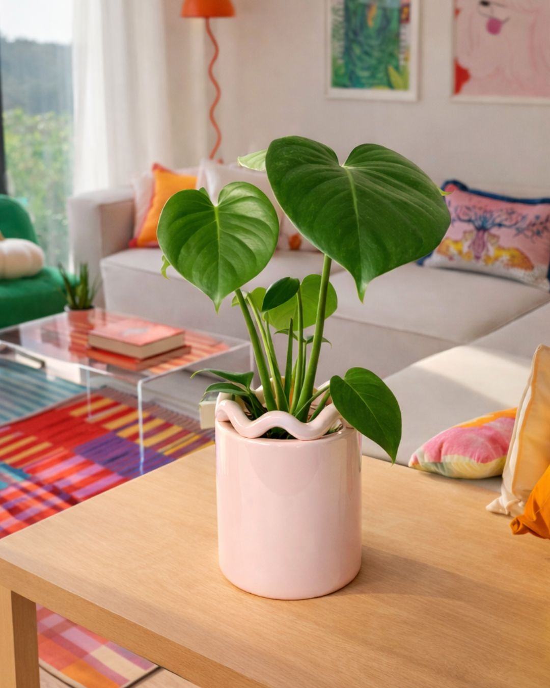 Fun – Maceta Cerámica Rosa M 12 cm - Pur Plant