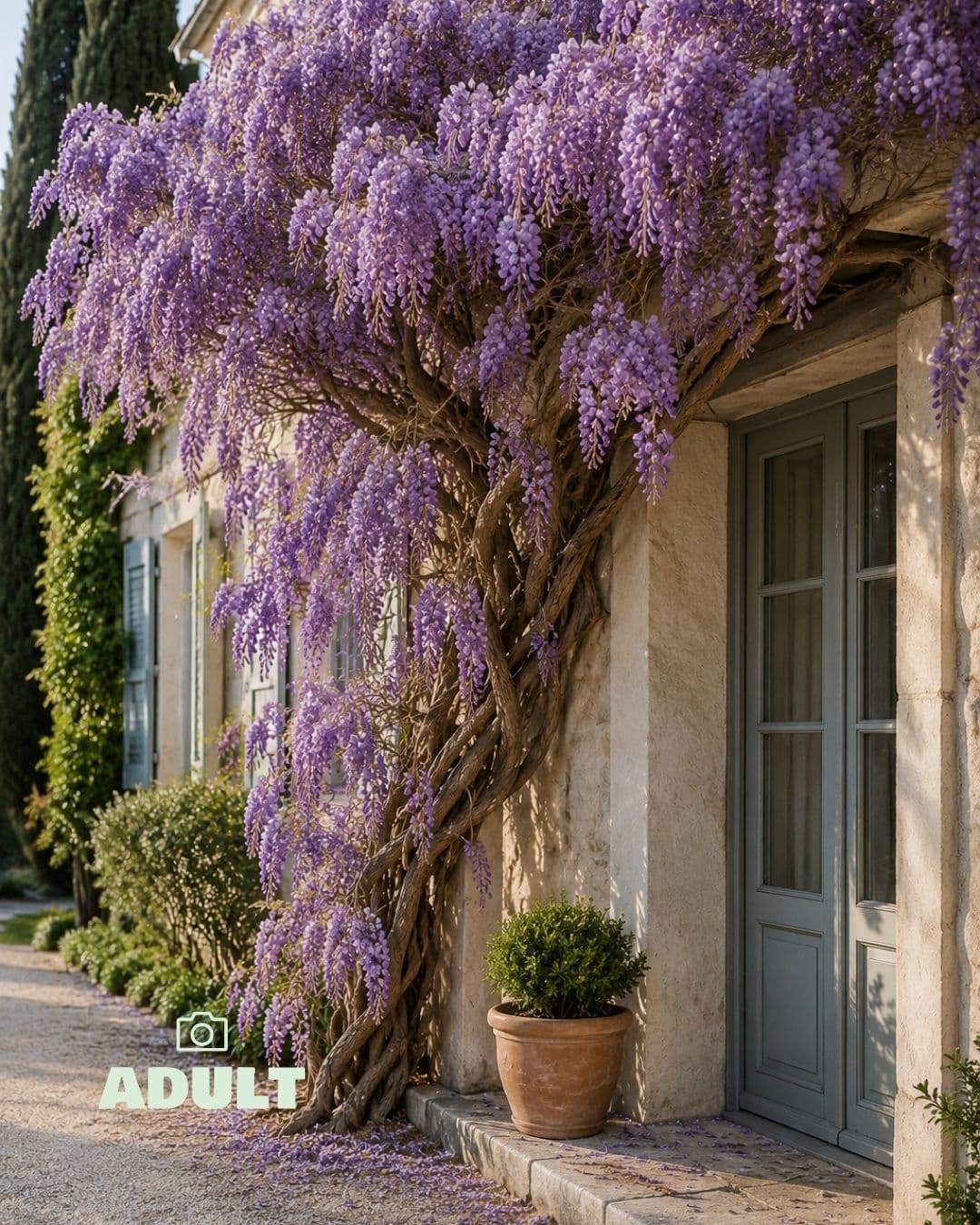 Glicina Lila - Wisteria Sinensis L - Pur Plant