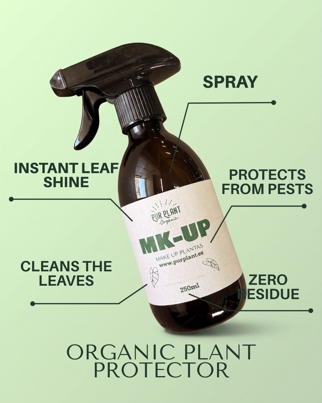 Make Up 250ml – Limpia las hojas y las protege de plagas
