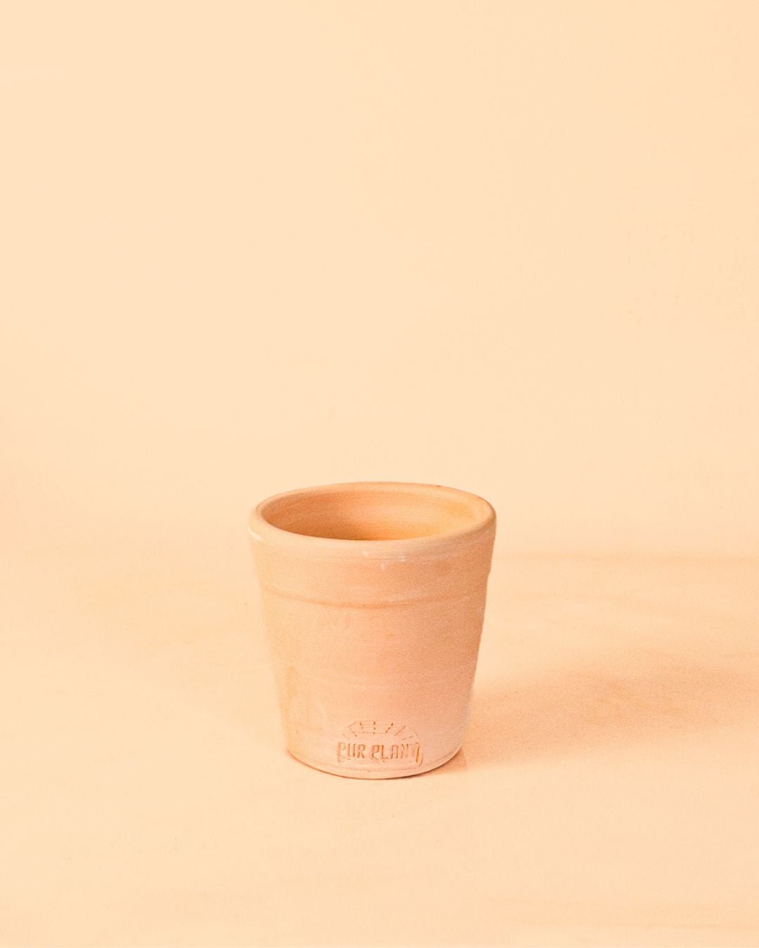 Mini Maceta Artesanal Pur Plant – Salmón 10 cm - Pur Plant