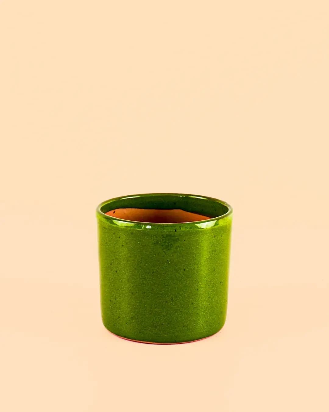 Mini Maceta Terracota Verde - Pur Plant