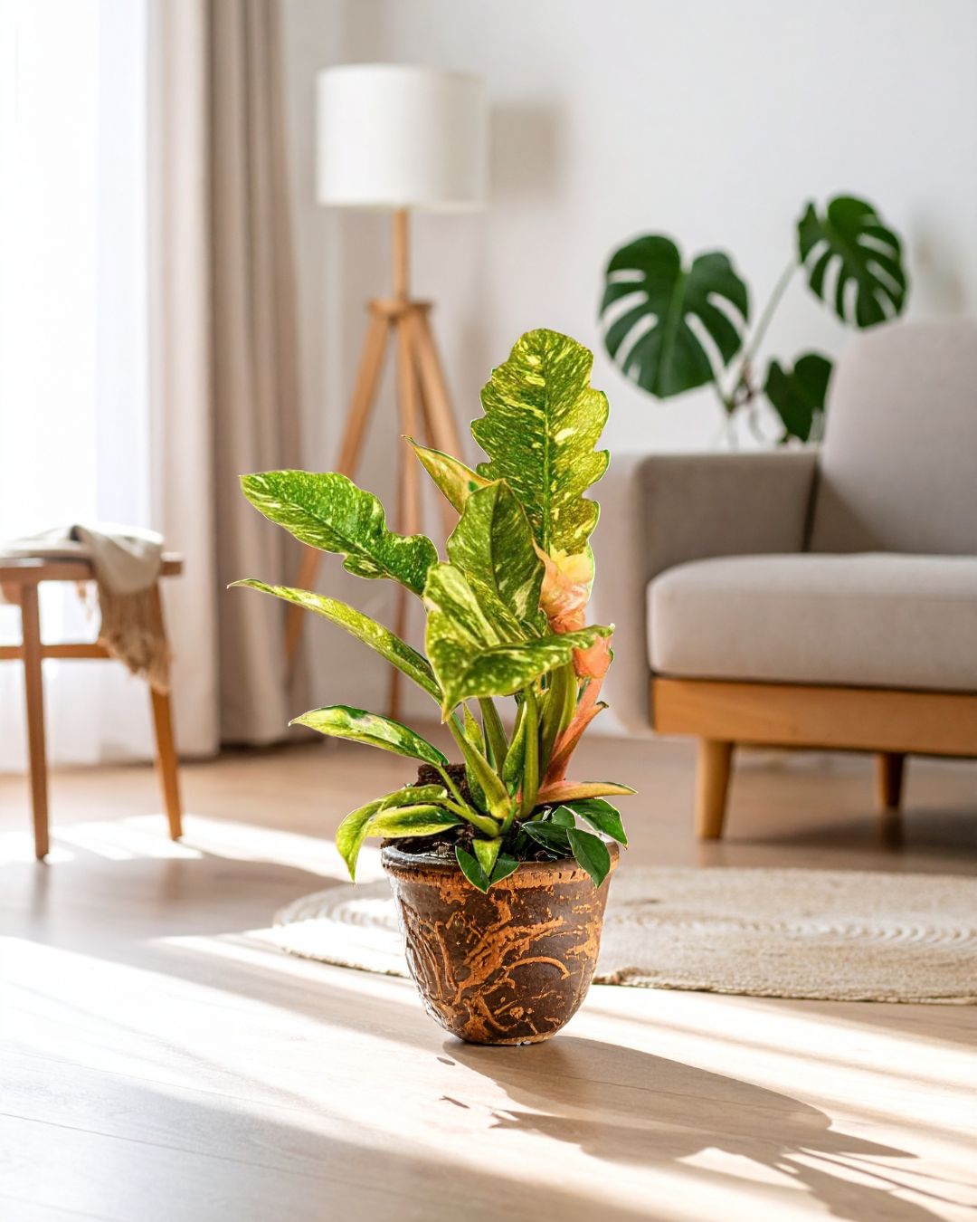 philodendron ring of fire contexto salon