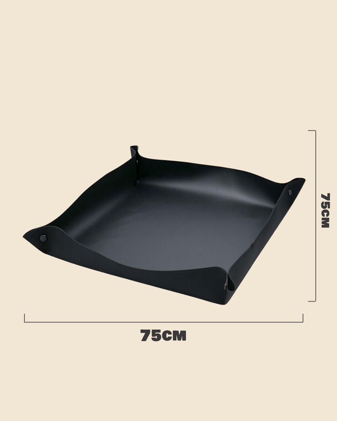 Plant Mat - Alfombrilla Para Trasplante Plegable Negro 75 x 75