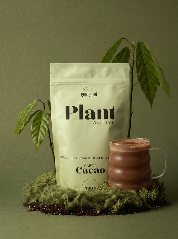 plant active sabor cacao con taza