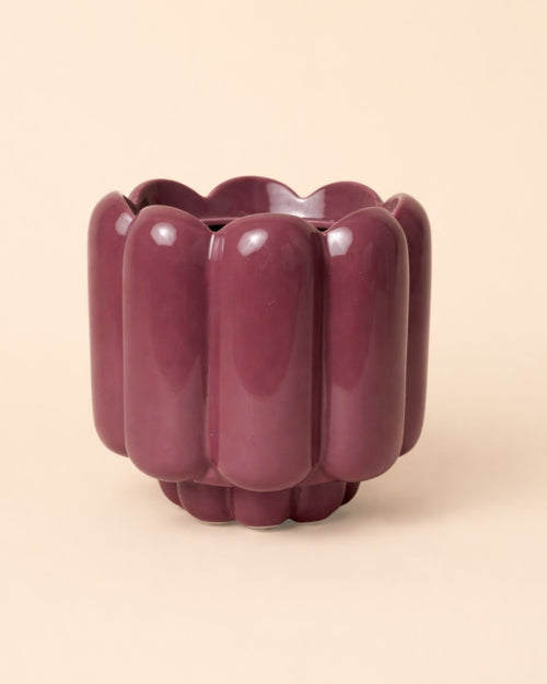 Retro – Maceta Cerámica Magenta M 11 cm - Pur Plant
