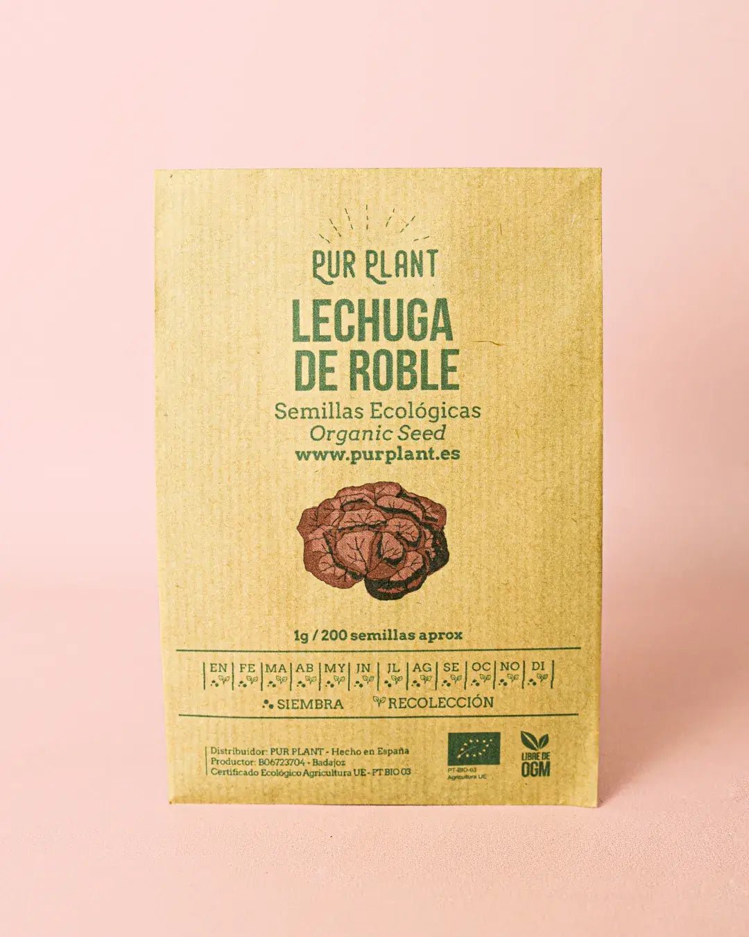 Semillas de Lechuga de Roble - Pur Plant