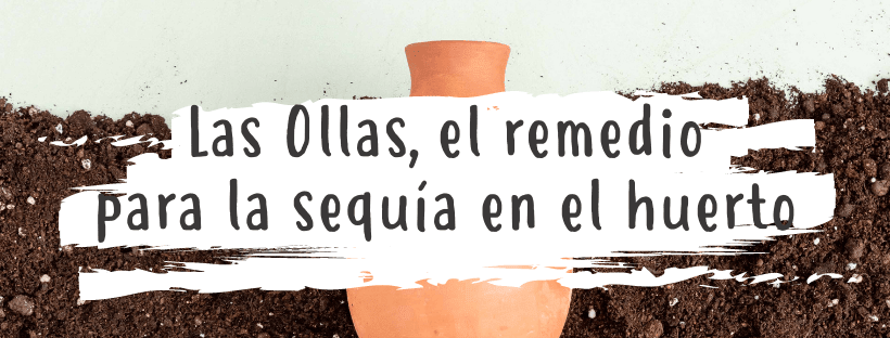 Las Ollas, El Remedio Para La Sequía En El Huerto