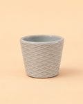 Super Mini Maceta Gris - 6 cm