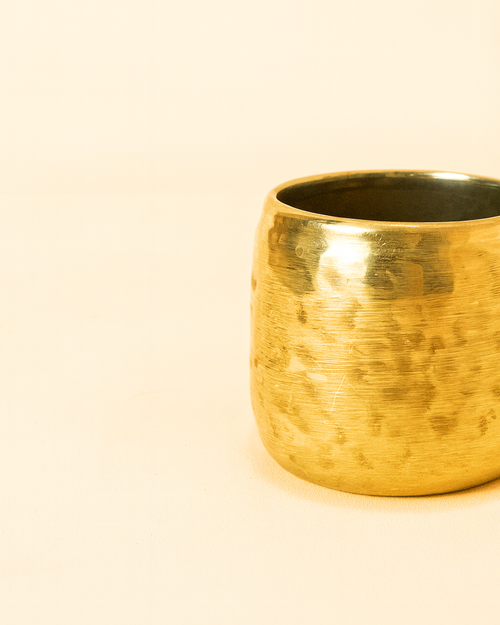 Elegans - Mini Maceta Dorada 6 cm