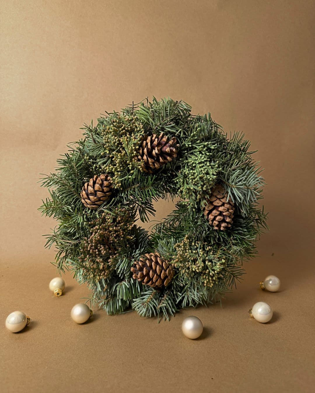 Corona de Navidad Decorada Natural 30 cm navidad
