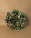 Corona de Navidad Decorada Natural 30 cm