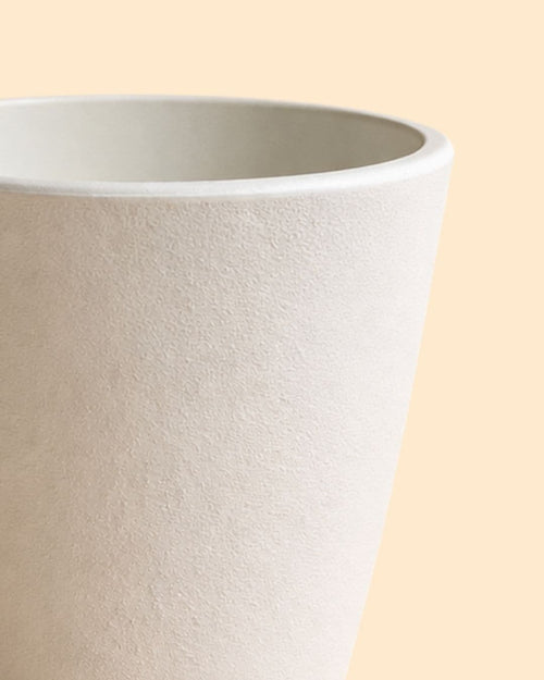 Cubo - Macetero blanco XL 33 cm