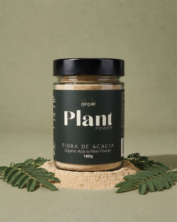 Fibra de Acacia Ecológica En Polvo 180 g