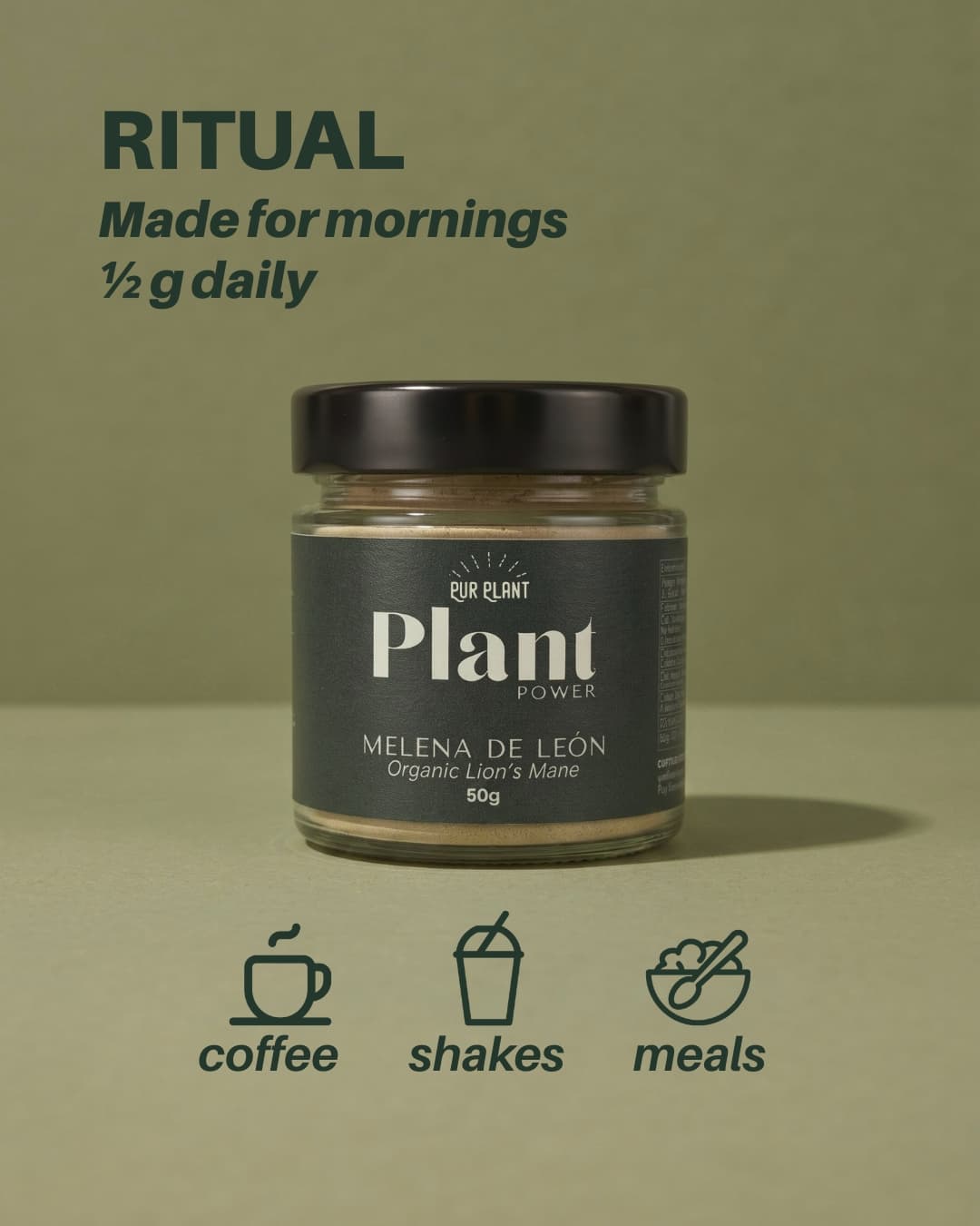 ritual how use lions mane pur plant
