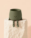 Mini Happy Pot Verde Musgo p