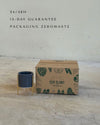 Super Mini maceta gris con soporte packaging