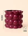 Bob – Maceta Cerámica Magenta M 12 cm - Pur Plant
