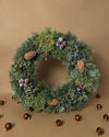 Corona de Navidad Decorada Natural 40 cm - Pur Plant