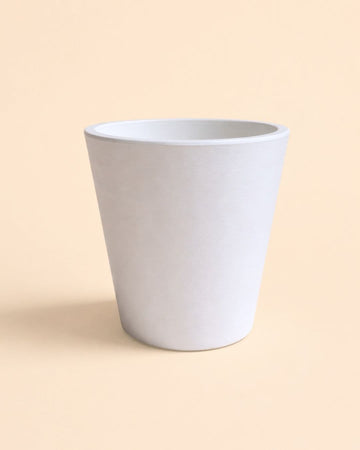 Cubo - Macetero blanco XL 33 cm