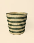 Cubremacetas Yute Verde 12 cm