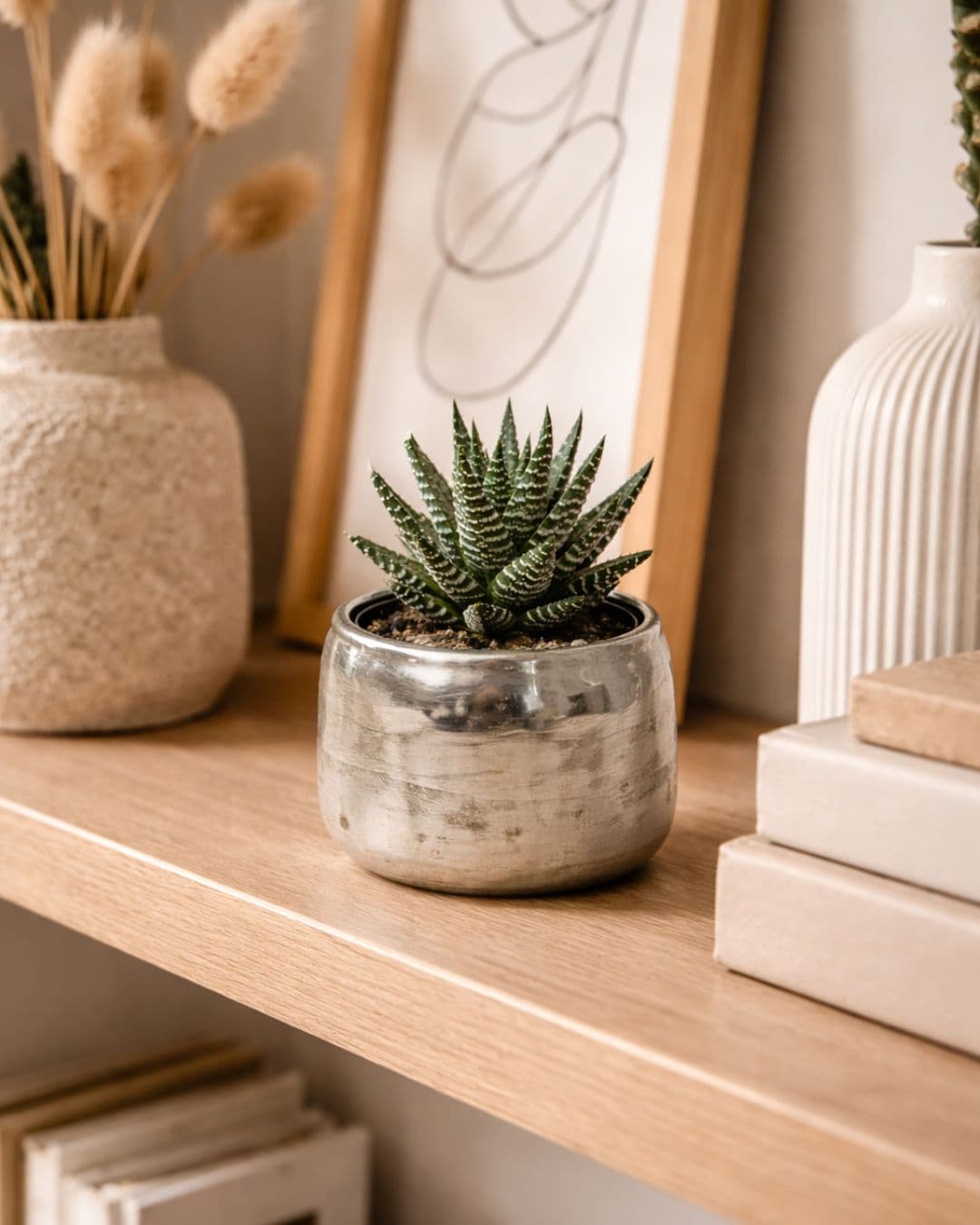 Elegans Silver – Mini Maceta Plateada 6 cm - Pur Plant
