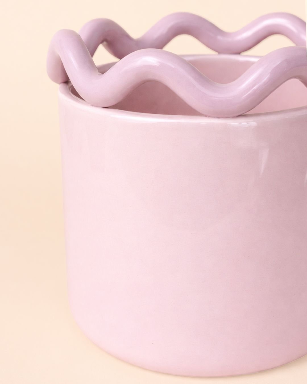 Fun – Maceta Cerámica Rosa M 12 cm - Pur Plant