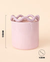 Fun – Maceta Cerámica Rosa M 12 cm - Pur Plant