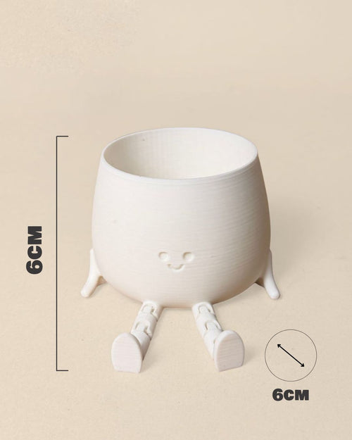 happy pot blanca medidas