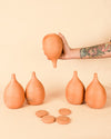 Kit 5x Burbujas Autorriego Terracota 350 ml - Pur Plant