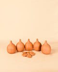 Kit 5x Mini Burbuja Autorriego Terracota 100 ml