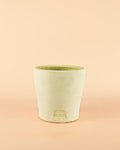 Maceta Artesanal Blanca – 15 cm
