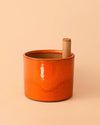 Maceta Autorriego Terracota Naranja M