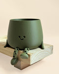 Mini Happy Pot Verde Musgo – 6 cm