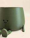 Mini Happy Pot Verde Musgo – 6 cm - Pur Plant