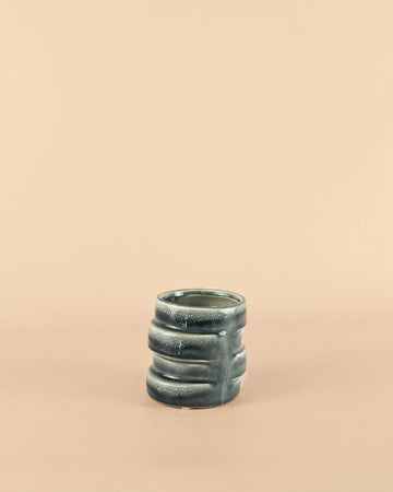 Mini Maceta Organic Blue 7 cm