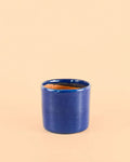 Mini Maceta Terracota Azul Marino S - 9 cm