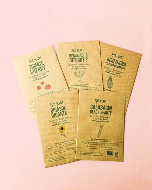 Pack semillas de Primavera Verano - Pur Plant