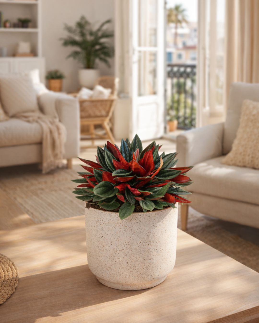 Peperomia Caperata Rosso M - Pur Plant