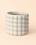 Poppy – Maceta Cerámica Blanca M 12 cm