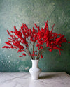 ramo acebo rojo