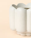 Retro – Maceta Cerámica Blanca Mate M 11 cm - Pur Plant