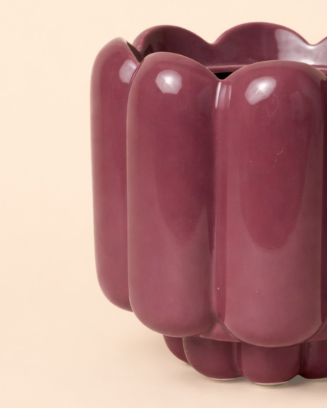 Retro – Maceta Cerámica Magenta M 11 cm - Pur Plant