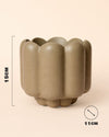 Retro – Maceta Cerámica Moca Mate M 11 cm - Pur Plant